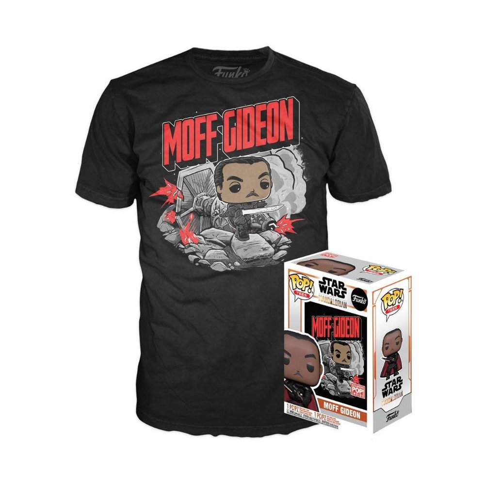 Moff Gideon exclusive GITD POP #380 & XXL Shirt